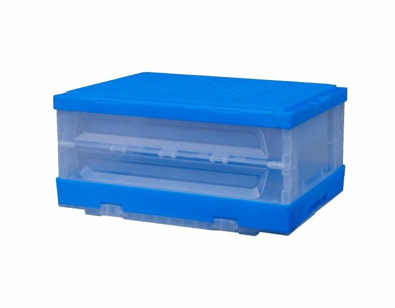 星空电竞综合登录入口530-240塑料内倒式折叠周转箱