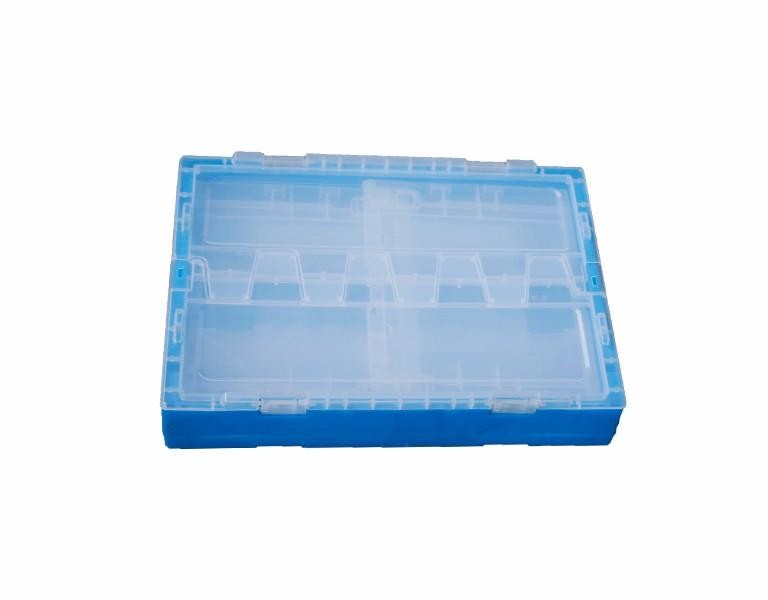 星空电竞综合登录入口530-330塑料内倒式折叠周转箱