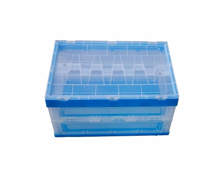 星空电竞综合登录入口530-330塑料内倒式折叠周转箱