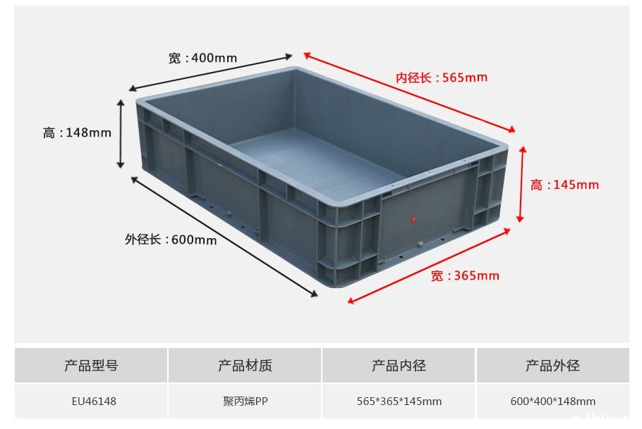 星空电竞综合登录入口EU46148塑料物流箱