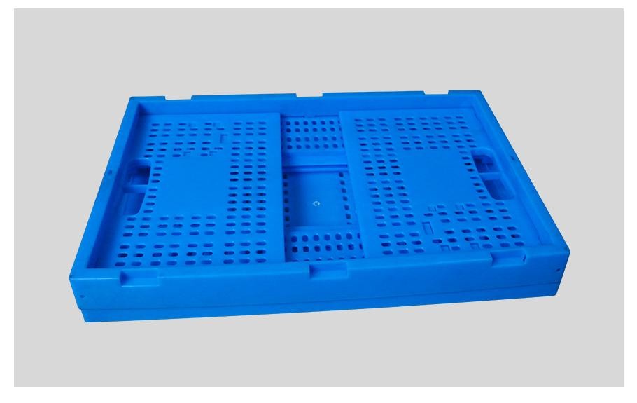 星空电竞综合登录入口600-280塑料内倒式折叠周转筐